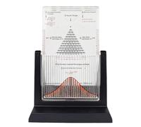 Galton Board Desk Toy, Effective Statistical Law Experiment Tool, Physics Lab Teaching Tool, Probability Demonstration Model with Bell Curve, for Physics & Education