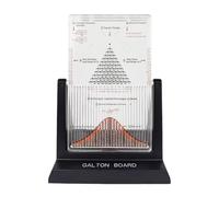 Galton Board Desk Toy - Effective Statistical Law Experiment Tool with Bell Curve for School Laboratory Teaching Demonstration