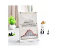 Galton Board Desk Toy Probability and Statistics Learning Kit for Physical School Laboratory Teaching(White)