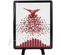 Galton Board Desk Toy, Probability Demonstration Model, Effective Statistical Law Demonstration, Experimental Model for Physicalschool Laboratory Teaching Demonstration Random Distribution