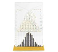 Galton Board, Effective Statistical Law Demonstration, Desk Probability Demonstration Model With Bell Curve, Physics Lab Teaching Tool, For Random Distribution