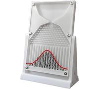 Galton Board Experiment Model, 12 * 18cm Galton Board, Acrylic Galton Board Desk Toy, Physics Lab Teaching Tool, Inspire Curiosity and Enhance Learning, for PhysicalSchool Laboratory Teaching