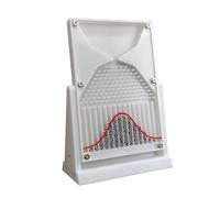 Galton Board Experiment Model, 12 * 18cm Normal Distribution Mathematical Model, Physics Lab Teaching Tool, Inspire Curiosity and Enhance Learning, for PhysicalSchool Laboratory Teaching