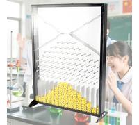 Galton Board Experiment Model, Normal Distribution Demonstration Tool with Divider & Base for Statistical Analysis and Random Distribution