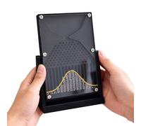 Galton Board Experiment Model Normal Distribution Mathematical Tool for Probability Teaching Demonstration with Curve