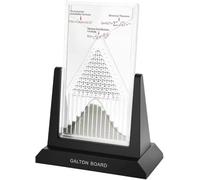 Galton Board Experiment Model, Probability Demonstration Model with Bell Curve, Normal Distribution Teaching Tool, Hands-On Physics Learning Kit, for School Teaching.(12 * 9 * 4in)