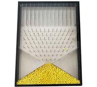 Galton Board for Demonstrating Random Phenomena, Educational Model for Statistical Law Teaching, Ideal for School Laboratory Demonstrations