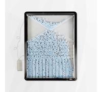 Galton Board for Demonstration of Random Phenomena, 16.3x12.4in, Desk Toy for Experimental Models and Physical Laboratory Teaching