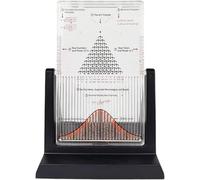 Galton Board for Desk, Physical Experiment Model, Dalton Board with Bell Curve, Demonstration of Effective Statistical Laws, Teaching Instrument for Physics Laboratory