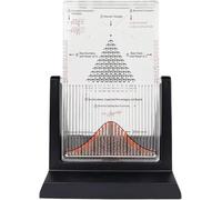 Galton Board for Physics Education, Probability Demonstration Model with Bell Curve, Effective Statistical Law Teaching Tool for Random Distribution Experiments