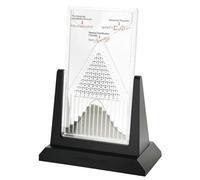Galton Board for Physics Education, Statistical Law Demonstration Tool, Probability Model with Bell Curve for Effective Random Distribution Teaching