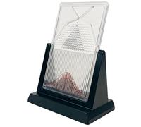 Galton Board for Probability Demonstration, Physics Lab Teaching Tool, Random Distribution Model with Bell Curve, Educational Resource for Statistics and Experiments