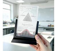 Galton Board For The Desk, Probability Demonstration Model With Bell Curve, Effective Experimental Tool, Science Desktop Ornaments, For Statistical Laws