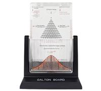 Galton Board, Galton Board Desk Toy, Effective Statistical Law Experiment Tool, for School Laboratory Physical Teaching Demonstration Teaching and Classroom Education