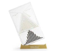 Galton Board, Galton Board Desk Toy with Bell Curve, Effective Statistical Law Demonstration, Desk Probability Demonstration Model With Bell Curve, Physics Lab Teaching Tool