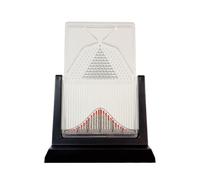 Galton Board Model, Probability Demonstration Mathematical Model with Bell Curve, Physics Lab Teaching Tool for Educator Student School Laboratory Teaching
