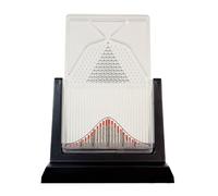 Galton Board, Normal Distribution Mathematical Model, Acrylic Galton Board Desk Toy, Physics Lab Teaching Tool, Effective Statistical Law Demonstration, for Physics & Education