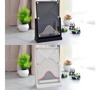 Galton Board, Normal Distribution Mathematical Model, Physics Lab Teaching Tool Dalton Board, Statistics and Probability Teaching Demonstration, 12 * 18cm, Enhance Learning, for Educator(Black)