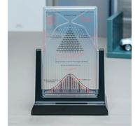 Galton Board - Normal Distribution Model for Effective Statistical Demonstration | Intuitive Physics Lab Teaching Tool for Education & Learning