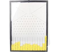 Galton Board Physics Teaching Model, Statistical Law Demonstration Board for Probability Experiment and School Laboratory Teaching