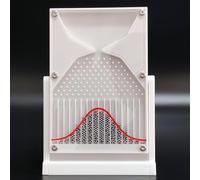 Galton Board Physics Teaching Tool, Demonstrates Normal Distribution, Ideal for Classroom Learning and Student Engagement