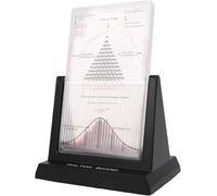 Galton Board Probability Demonstration Model, Bell Curve Statistical Distribution Visualization for Physics Classroom Laboratory Teaching