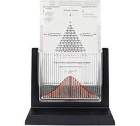 Galton Board, Probability Demonstration Model with Bell Curve, Effective Statistical Law Experiment Tool, for Physical School Laboratory Teaching