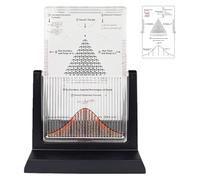 Galton Board,Probability Demonstration Model With Bell Curve, Physics Lab Teaching Tool,for Educators And Students