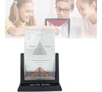 Galton Board Probability Demonstration Model with Bell Curve, Visual Physics Lab Teaching Tool for Education and Random Distribution
