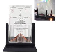 Galton Board Probability Demonstrator,Demonstration Model With Bell Curve,Physics Lab Teaching Tool,Effective Statistical Law,For School Laboratory(Black)
