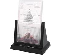 Galton Board Probability Model, Bell Curve Demonstrator for Statistics Experiments, Intuitive Random Distribution Tool for Classroom & Home Education