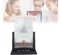 Galton Board Probability Model for Physics Education, Bell Curve Demonstration Tool, Visual Representation of Random Distribution for Teaching and Learning