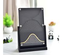 Galton Board Probability Model Normal Distribution Demonstrator Effective Statistical Law Demonstration Acrylic Material Relieve Stress And Relax School Laboratory Black