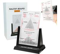 Galton Board | Probability & Statistics STEM Learning Kit for Physics Classrooms | Hands-On Math Teaching Aid with 2800 Steel Beads | Teacher & Homeschool Resource