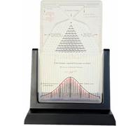Galton Board with Bell Curve, Physics Demonstration Model, Statistical Law Experiment Tool for Educational Labs