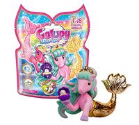 GALUPY Mermaid - 1 x Unicorn Figure with Mermaid Fin, 18 Different Unicorn Figures to Collect - Unicorn Toy with Swarovski Crystal