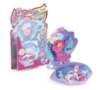 Galupy Mermaid In My Pocket Unicorn Toy with Mermaid Tail - Foldable Mini Playset Including 1 Figurine - Fantasy Toys for Girls, Princess Style Animal Figure for Imaginative Play