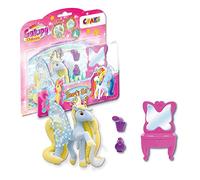 Galupy Unicorn Beauty Playset: Unicorn Toys for Girls, 3+, Fantasy Theme, Includes Exclusive Figure, Dressing Table & Accessories