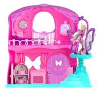 Galupy Unicorn Butterfly House Playset with Unicorn Figure, Lift Function and Accessories - Magical Unicorn Toy for Girls, Princess Toys and Horse Gifts for Children Age 3+