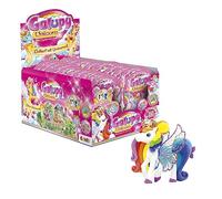 Galupy Unicorn - Display Stand with 24x Unicorn Figurines to Collect - Unicorn Toy for Girls and Boys