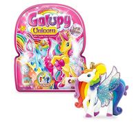 GALUPY Unicorn Toy to Collect, Unicorn Figures with Glitter Wings and Swarovski Crystal