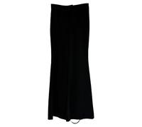 Galvan Preloved Wide-Leg Trousers In Black Triacetate Black