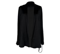 Galvan Women's Preloved London Open Blazer in Black Triacetate | Size: 38