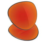 Galvanic Replacement Lenses for GOODR Amelia Earhart Ghosted Me Sunglasses - Multiple Choices, Fire Red Mirrored, 0