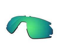 Galvanic Replacement Lenses for Oakley BXTR OO9280 | BXTR Metal OO9237 Sunglass - Emerald Green Mirrored