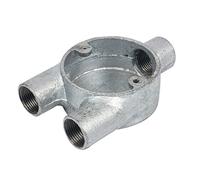 Galvanised 20mm Conduit Box 'Y'