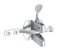 Galvanised Auto Gate Latch/Catch - Heavy Duty Self-Locking Garden/Outdoor Lock