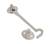 Galvanised Cabin Hook and Eye Gate Door 100 mm, 150 mm 200 mm Gate Hook and Eye (200mm (8 inch))