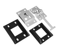 Galvanised Carbon Steel Catch Rv Door Holder T-style for Camper Doors | Sturdy Hook Latch Helps Prevent Slamming and Sway, Retaining Part for Exterior Vehicle Entrances in Windy Travel Setups