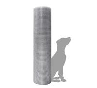 Galvanised Chicken Wire Mesh Roll, 1 M X 25 M, 25mm Holes, 0.9mm, Aviary Fence Wire Netting Hardware Cloth, Wire Mesh Fencing for Garden and Animal Enclosure Chicken Coop Rabbits Wire Fencing